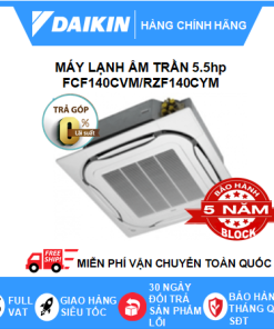 Máy lạnh âm trần 5,5HP Daikin Inverter