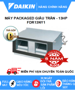 Máy Lạnh Packaged Giấu Trần Áp Xuất Tĩnh Cao FDR13NY1 - 13hp - Daikin 120,000BTU R410