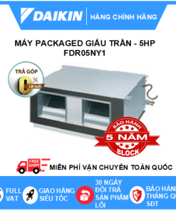 Máy Lạnh Packaged Giấu Trần Áp Xuất Tĩnh Cao FDR05NY1 - 5hp - Daikin 50,000BTU R410