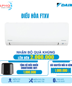 Máy lạnh treo tường FTXV loại Cao cấp - Inverter - 2 chiều Lạnh/Sưởi