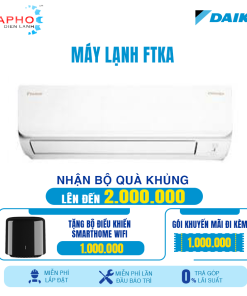 Máy lạnh treo tường FTKA loại Tiêu chuẩn - Inverter - 1 chiều Lạnh