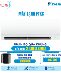 Máy lạnh treo tường FTKC loại Tiêu chuẩn - Inverter - 1 chiều Lạnh